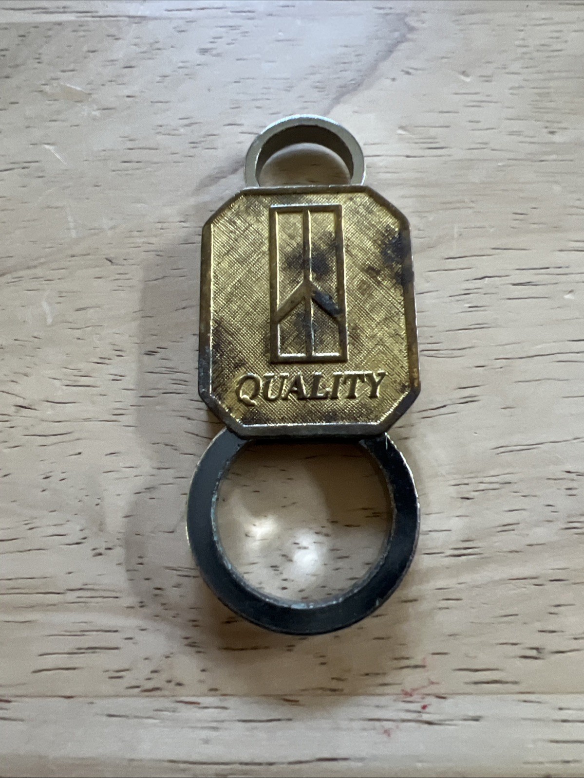 Vintage Oldsmobile Keychain Postage Guarantee Fob Automobile Key Ring