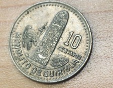 1986 Guatemala 10 Centavos