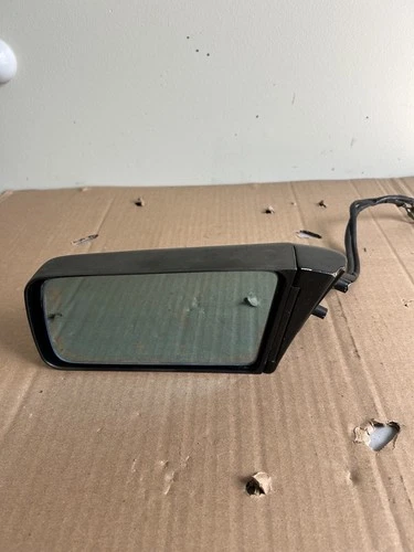 1985-89 Nissan 300ZX Driver Side LH Power Door Mirror W/ Defog Defrost OEM Black
