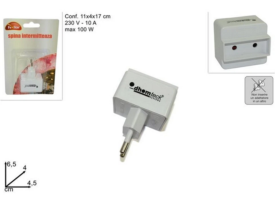 DUEESSE CHRISTMAS SPINA INTERMITTENZA RETTANGOLARE