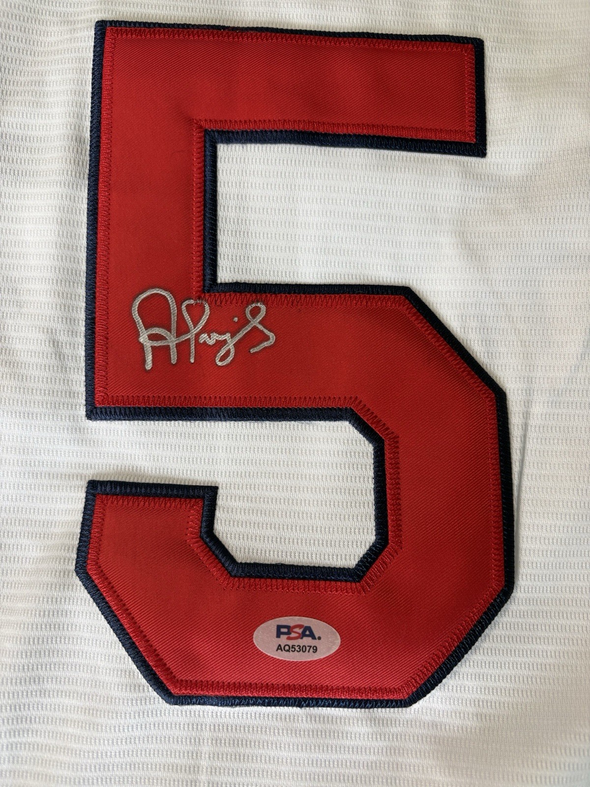 Albert Pujols Signed Nike Authentic Jersey PSA COA view 1