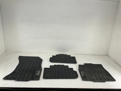 18-25 Audi Q5 Front & Rear Interior Rubber Floor Mats OEM