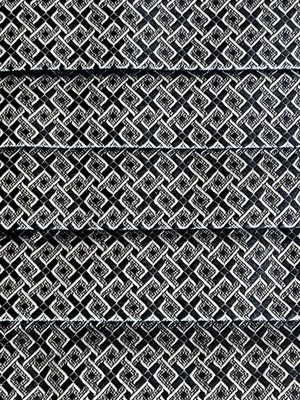 Robert Talbott Protocol Cummerbund Men's One Size Geometric Diamond EUC