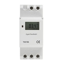 Convenient LCD DIN Programmable Timer Switch for AC220V 16A User Friendly