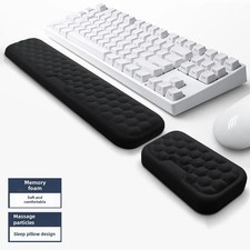 Keyboard Mouse Wrist Protection Rest Pad ErgonomicTyping Relax Wrist Memory Foam