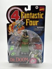 Marvel Legends Retro 6 Action Figure Fantastic Four Vintage Dr. Doom Sku 36