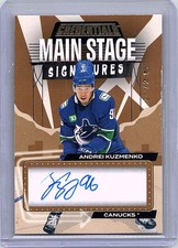 2023-24 Credentials #MS-AK Andrei Kuzmenko Main Stage Signatures Gold /25