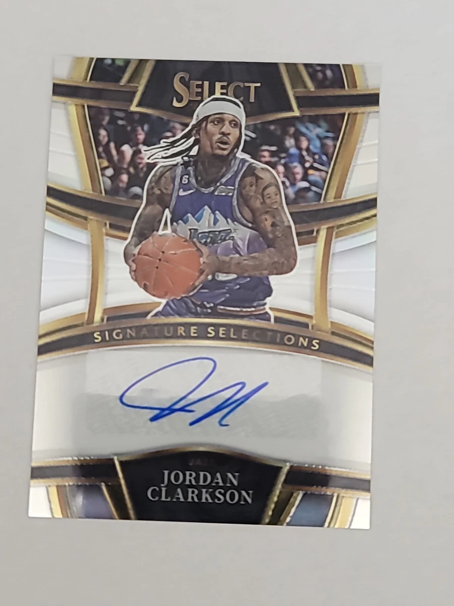 Panini Jordan Clarkson Basketball Autographed Sports Trading Cards