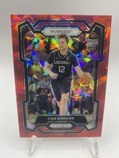🏀🔥 Cam Spencer Red Ice Prizm Rookie Card #94 2024 Panini Prizm Draft Picks