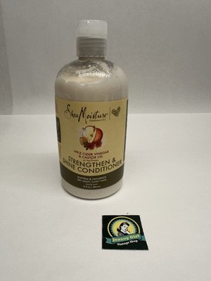 Shea Moisture Apple Cider Vinegar Castor Oil Strengthen & Shine Conditioner~13oz