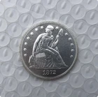 1872 CC Seated Liberty Silver 1 Dollar High Grade A++++