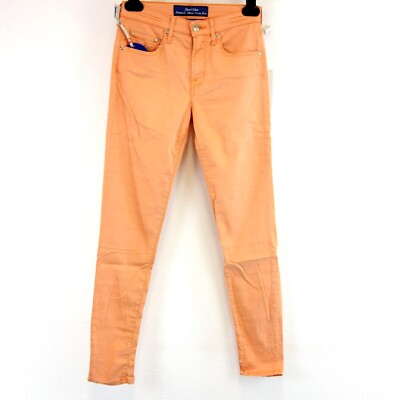 Jeans JACOB COHEN Orange Damen Hose Jeanshose Modell Kimberly Crop Straight Neu
