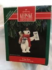 Hallmark Keepsake Ornament 1992 "Polar Post" Sculpted by Ed Seale NIB