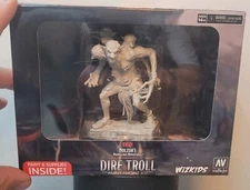 NOS D&D Nolzur's DIRE TROLL Marvelous Miniatures: Paint Night Kit 6 BOX SET