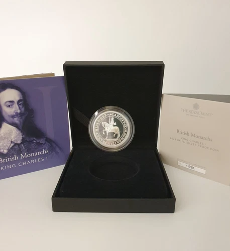 Monarchs of England 1oz Silver Proof Royal Mint Collection