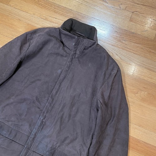 Huge Boss Italian Calf Nubuk Jacket - Picture 2 of 8