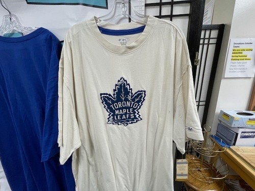 Lot of 2 Men's CCM Toronto Maple Leafs NHL T-Shirts White Blue Size 3XL NWT DS31 - Picture 6 of 10