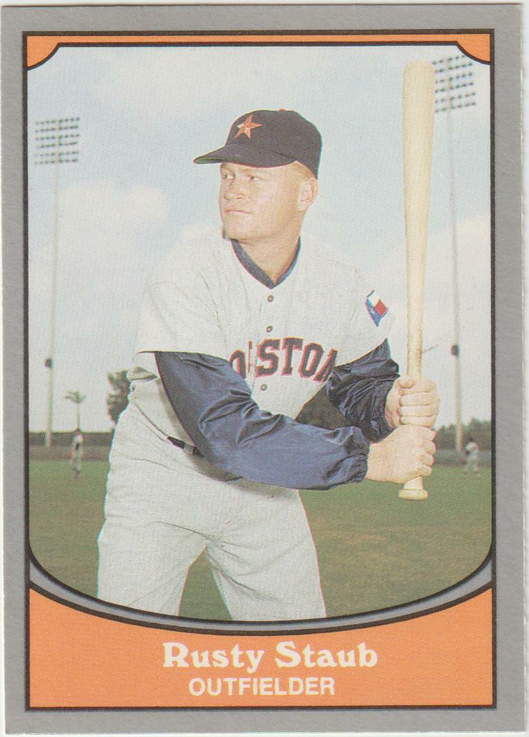 1990 Pacific Baseball Legends #52 Rusty Staub card, Houston Astros