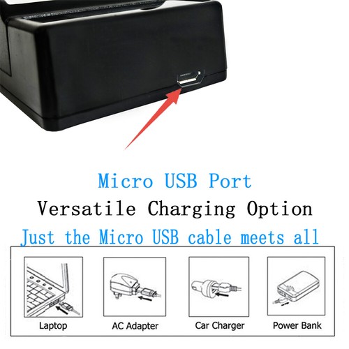 Battery 2Pack +LCD Charger For CASIO NP-40 NP-40DBA NP-40DCA CNP40 BC-30L BC-31L - Picture 11 of 12