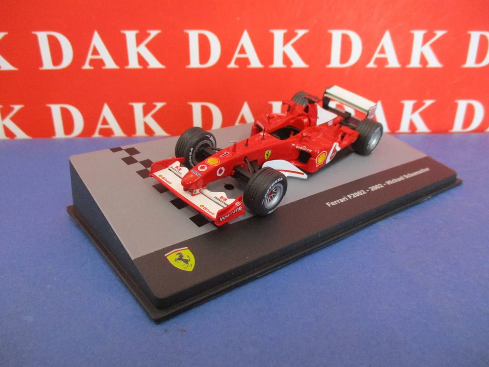 Die cast 1/43 Modellino Auto F1 Ferrari F2002 2002 M. Schumacher****HB - Immagine 2 di 4