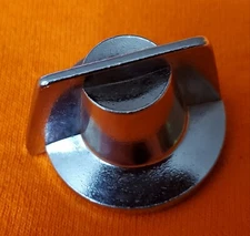 Whirlpool Washer 88031 METAL Control Knob USED part Chrome Selector Switch OEM