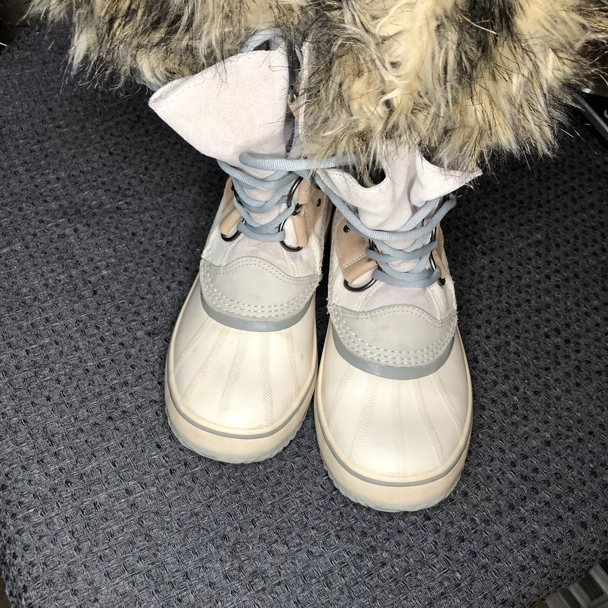 Joan of arctic waterproof suede faux fur boots store