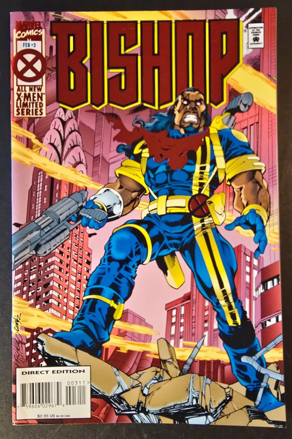 BISHOP #3 (1999) - FOIL COVER - VFN/NM - Back Issue