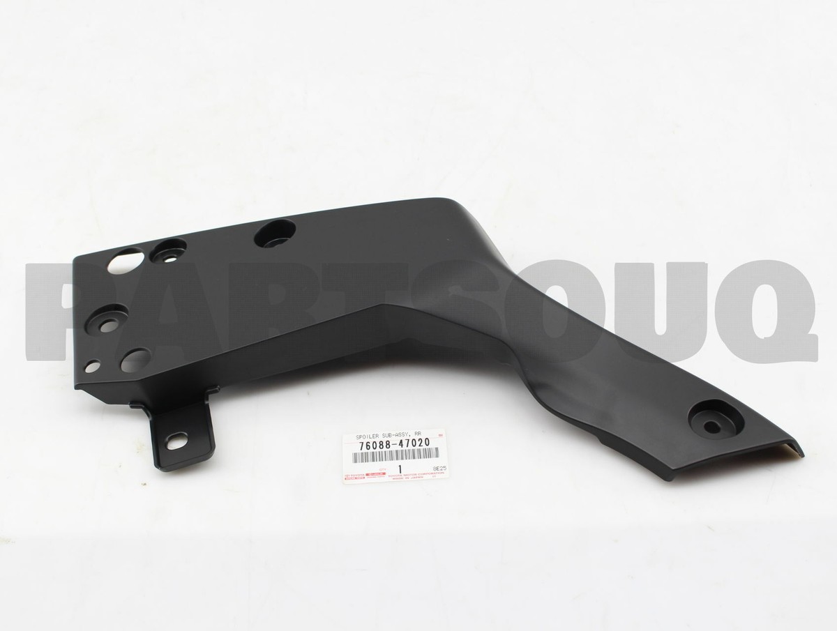 7608847020 Genuine Toyota SPOILER SUB-ASSY, RR 76088-47020