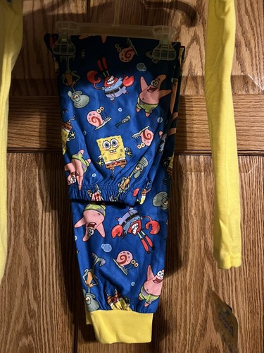 Boys Spongebob & Patrick Pajamas ~ Size 6/7 - Picture 2 of 4