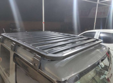 For 2019 2020 2021 Suzuki Jimny Roof Rack Basket Cargo Luggage Carrier Bar BLACK