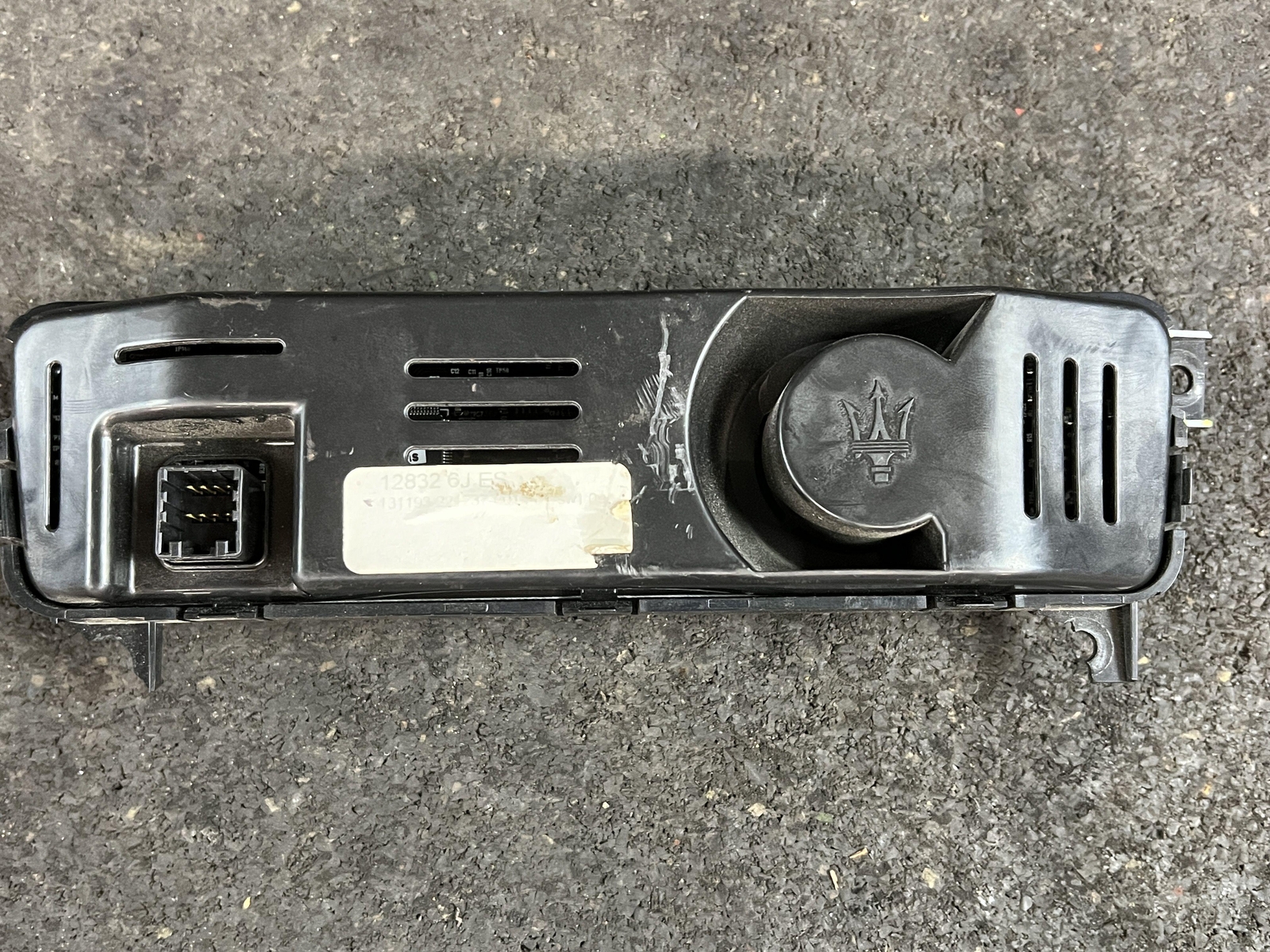 03-08 MASERATI QUATTROPORT A/C HEATER TEMPERATURE CLIMATE CONTROL SWITCH PANEL