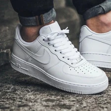 Nike Air Force 1 '07 Shoes Triple White CW2288-111 Men's ALL Sizes NEW