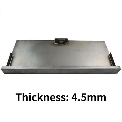 #ad 1 8quot; 4.5mm Quick Attach Mount Plate For Single Pin Mustang Tractor Skid Steer $141.00