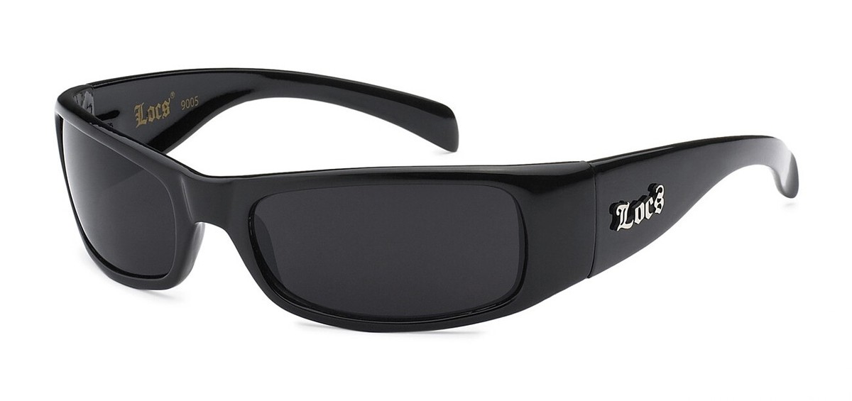 LOCS 9005 Black Sunglasses | Authentic Hardcore Gangster Sleek