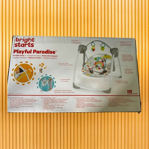 Bright Starts Playful Paradise Portable Baby Swing NIB - Picture 2 of 5