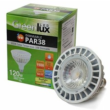 High Quality LED 18w Dimmable PAR38 Cool White Light Bulb - 120w Equiv.