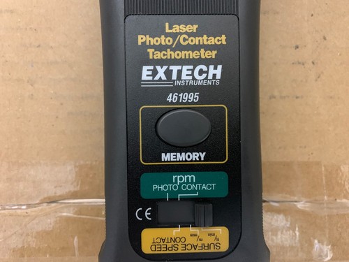 EXTECH INSTRUMENTS 461995 LASER PHOTO CONTACT TACHOMETER FREESHIPSAMEDAY - Picture 8 of 11