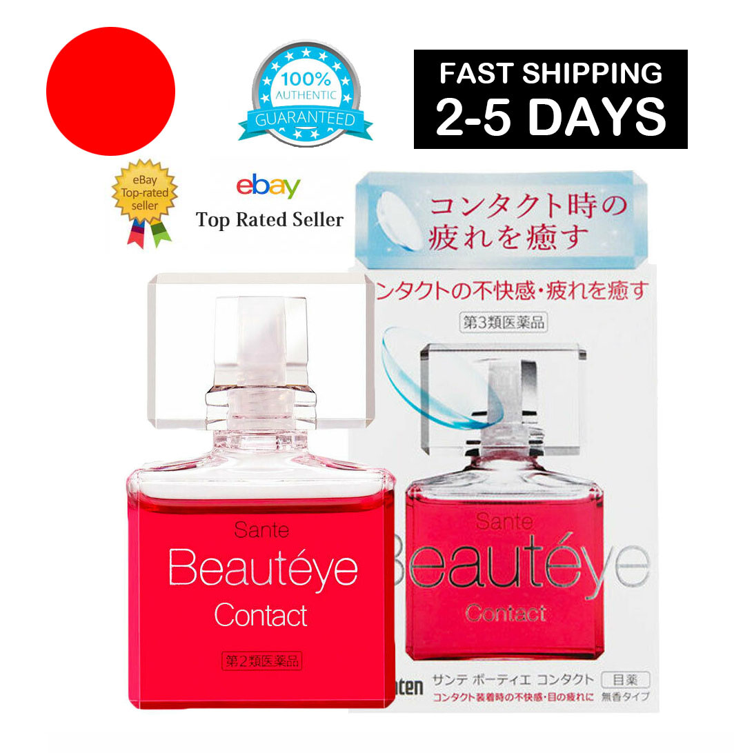Sante Beauteye Contact 12ml Eye Drops Santen Japan For Sale Online Ebay