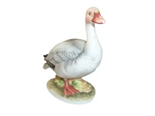 Lefton China Hand Painted Snow Goose KW3414 Limited Edition