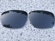 POLARIZED BLACK IRIDIUM CUSTOM MIRRORED REPLACEMENT OAKLEY SLIVER LENSES