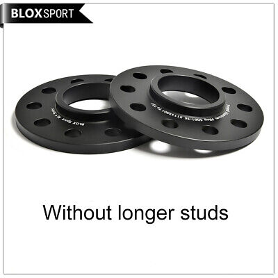 Wheel Spacers Pair of Spacer Shims 5x114.3 for Honda Civic 5mm Mk9 11-16