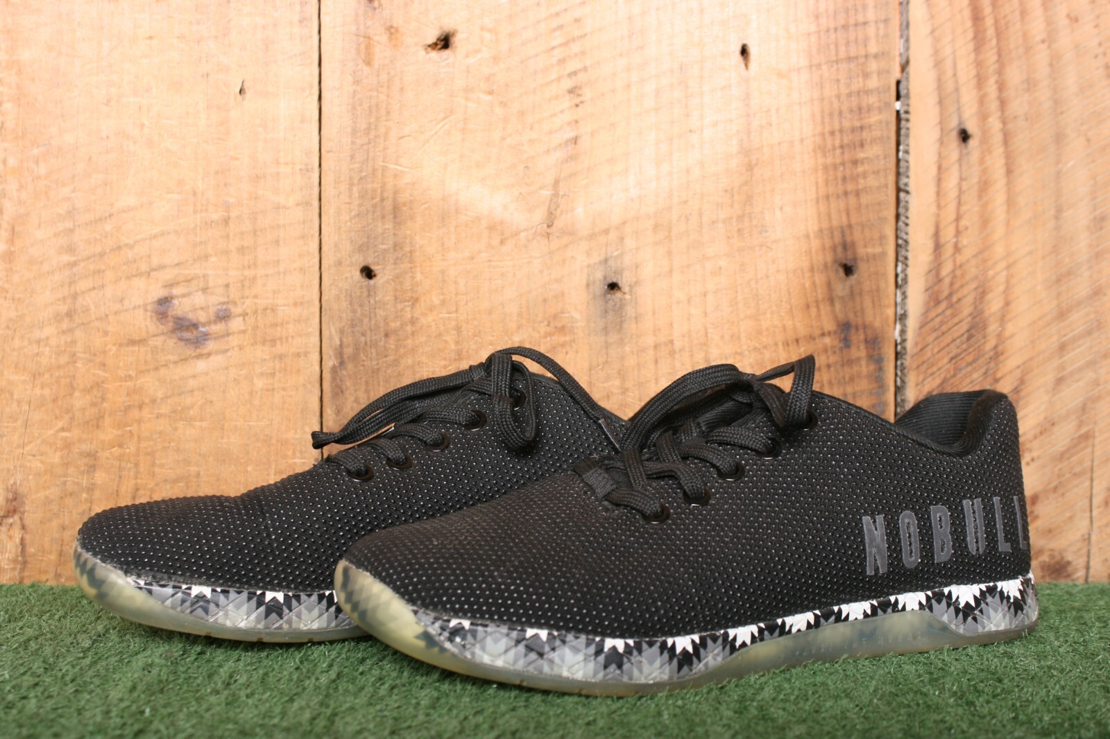 NOBULL 'Outwork' Black SuperFabric Patchwork Trai… - image 2