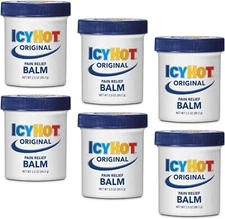 Icy Hot Original Pain Relieving Balm 3.5-Ounce - Pack of 6 Jars