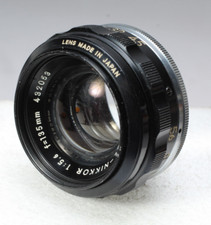 NIKON EL-NIKKOR 135MM F/5.6 ENLARGING LENS CLEAN GLASS LARGE FORMAT 4X5