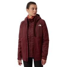 The North Face Women's Down Insulated Dryvent Triclimate / Regal Red / Rrp £325