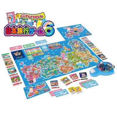 EPOCH Doraemon Anywhere Doraemon Japan Travel Game 6 ST Mark Certification Ages
