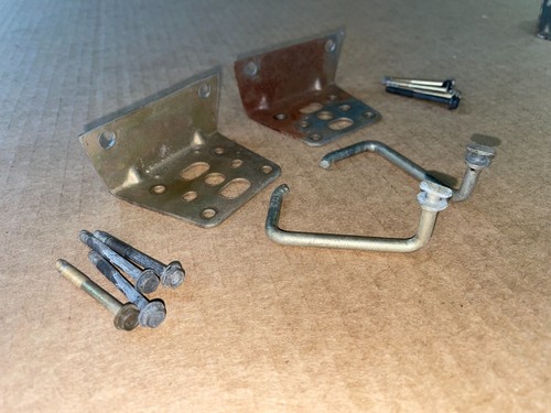 Corvette Power Door Lock Actuator Motor Rods & Brackets 78 79 80 81 82 - Picture 2 of 3