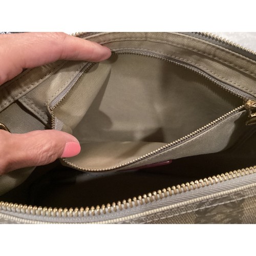 Bolso de mano de diseñador con asa superior de lona con estampado de anagrama Loewe - Imagen 3 de 18