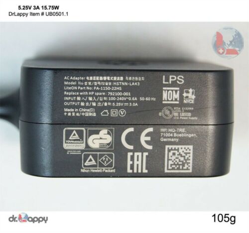 15W Micro-B Power Adapter Charger Compatible Microsoft Surface 3 1623 1624 1645 - Foto 3 di 4