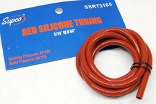 Red Air Tubing Hose for Furnace Pressure Switches 3/16" x 60" Supco SSRT3165